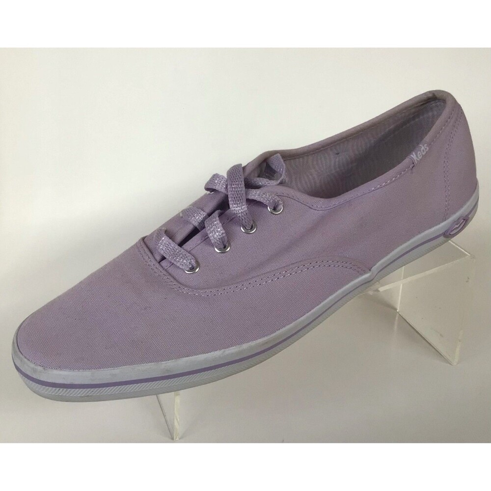 KEDS EOS Champion Casual Lace Up Canvas Sneakers, Lavender (Size 9.5)